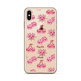 Creepy Gals Fantasy Clear iPhone Case - all sizes