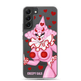 Bimbo the Clown Clear Samsung Case - all sizes