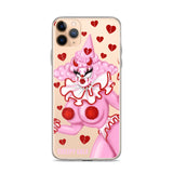 Bimbo the Clown Clear iPhone Case - all sizes