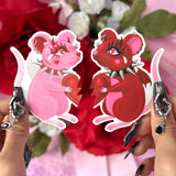 Lovecore Rat Besties Stickers