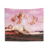 Birth of Venus Creepy Gals Edition Wall Tapestry