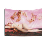 Birth of Venus Creepy Gals Edition Wall Tapestry