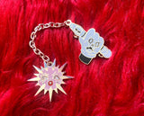 Creepy Gals x Junkyard Ball and Chain Enamel Pin Set