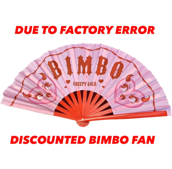 Discount Rave Fans Due to Factory Error ( Multiple Designs )