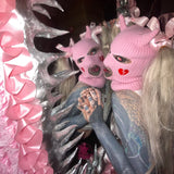 Love core Devil Ski Mask