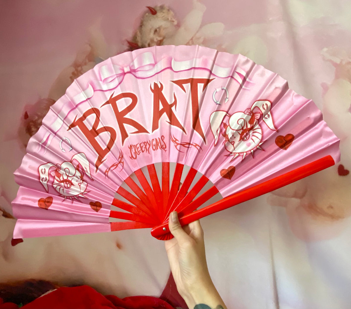 Brat Rave Fan - Pink Version – Creepy Gals