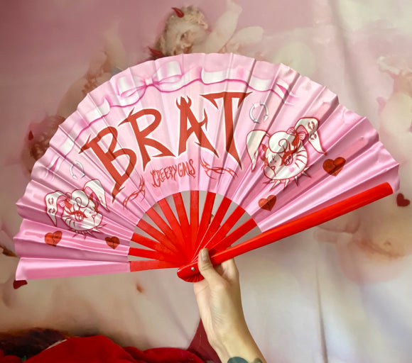 Brat Rave Fan - Pink Version