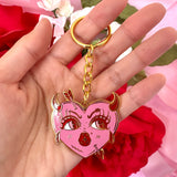 My Bloody Valentine Gold Plated Keychain