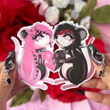 Emo Scene Rat Besties Stickers