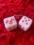 Fuzzy Hanging Dice