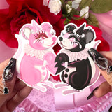 Clown Rat Besties Stickers