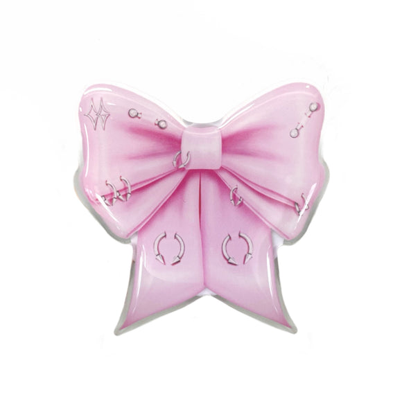 Pierced Bow Cute Phone Holder