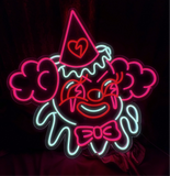 Poopywise the Clown LED Neon Sign