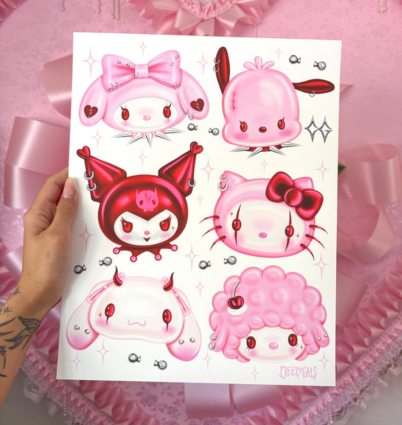 My Cuties 11x14” Print - Signed Limited Edition of 50