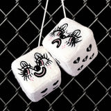 DISCOUNTED Fuzzy Hanging Dice