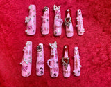Creepy Gals Lovecore Nail Decal Stickers