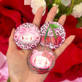 Creepy Gals 2.25” Button Pack of 4