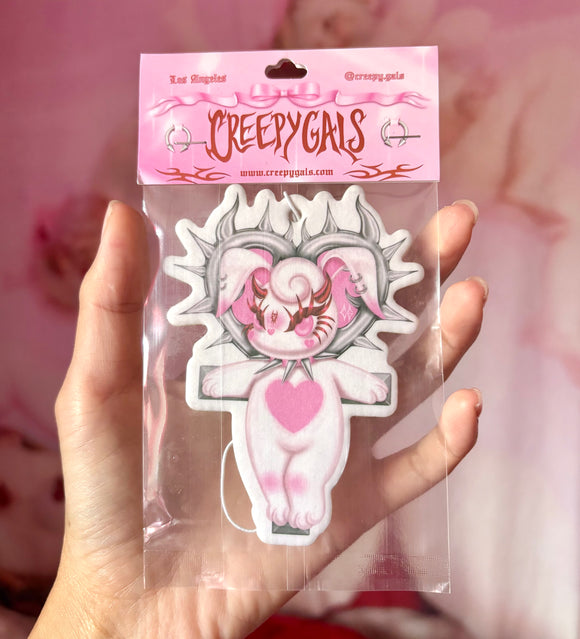 Crucified Bunny Air Freshener