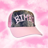 Tree Camo Pink Bimbo Trucker Hat