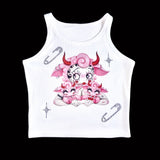1 of 1 Betty Cropped Tank Top (8) - Medium