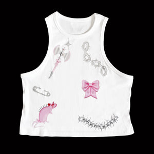1 of 1 Cropped Tank Top (5)  - 2XL