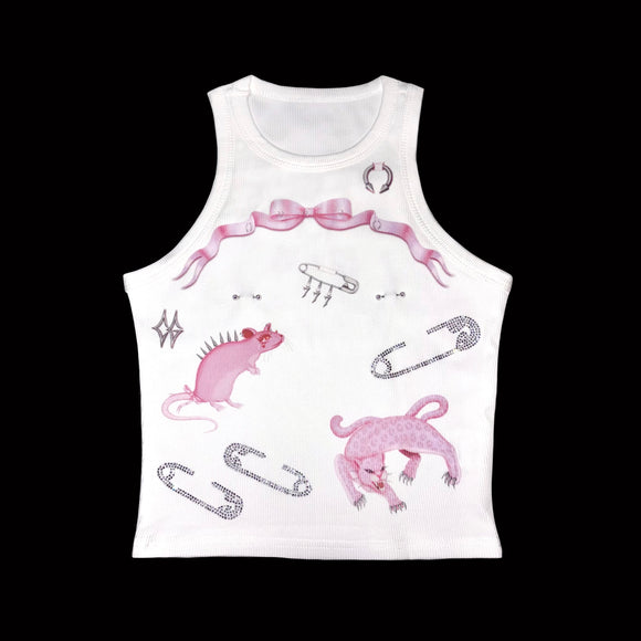 1 of 1 Pierced Tank Top (56) - Extra Small