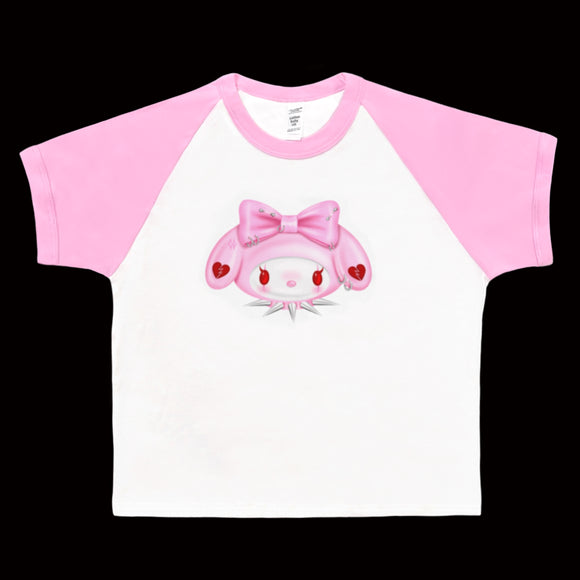 My Cutie 2 Raglan Crop Top Pre-Order