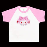 My Cutie 2 Raglan Crop Top Pre-Order