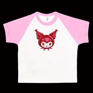My Cutie 3 Raglan Crop Top Pre-Order