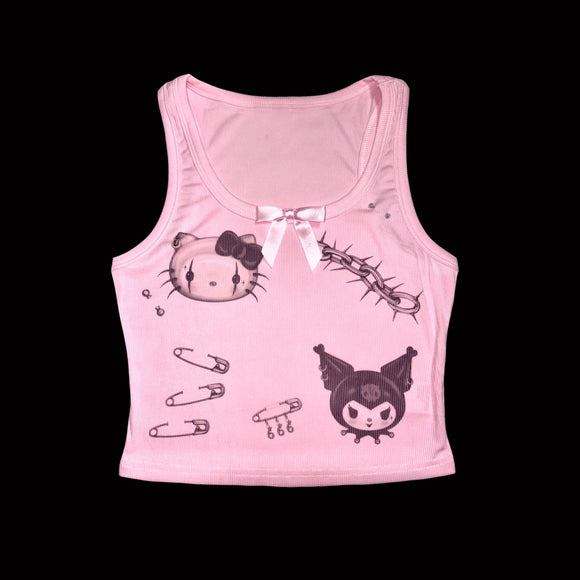 1 of 1 Pinkie Tank Top (3) - Small
