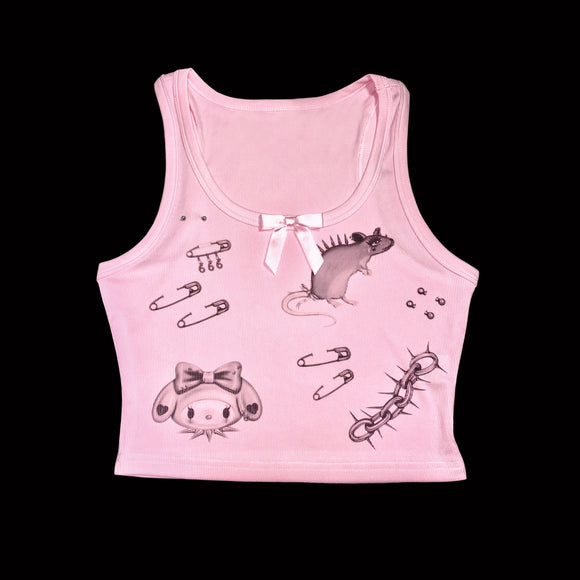 1 of 1 Pinkie Tank Top (8) - Large