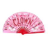 Pink Bimbo the Clown Rave Fan