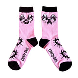 Two Clowns Pink Unisex Socks