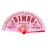 Pink Bimbo Rave Fan