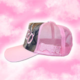 Tree Camo Pink Bimbo Trucker Hat