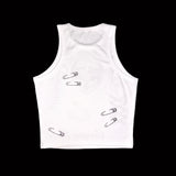 1 of 1 Cropped Tank Top (6) - Small