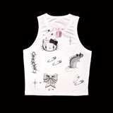 1 of 1 Cropped Tank Top (13) - Large