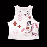 1 of 1 Cropped Tank Top (16) - XL