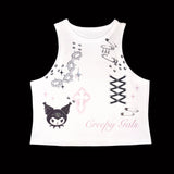1 of 1 Cropped Tank Top (17) - XL