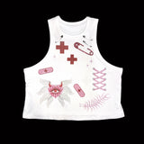 1 of 1 Cropped Tank Top (19) - 2XL