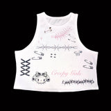 1 of 1 Cropped Tank Top (21) - 3XL