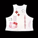 1 of 1 Cropped Tank Top (24) - 4XL