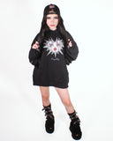 Goth Spiked Heart Unisex Hoodie
