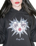Goth Spiked Heart Unisex Hoodie