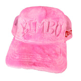 Pink Bimbo Fuzzy Trucker Hat