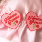 Femme Power Heart Iron On Patch