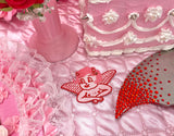 Lolly Dolly Devil Cherub Iron On Patch