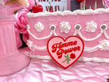 Femme Power Heart Iron On Patch