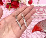 Stabby Knife Earrings