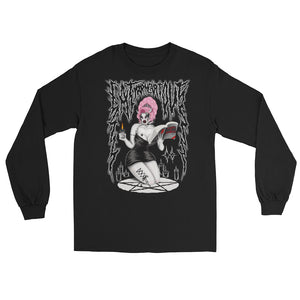 Eat Your Heart Out Unisex Long Sleeve Shirt - Pink Version